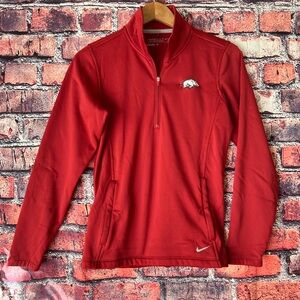 Arkansas Razorbacks Golf Nike Quarter-Zip
